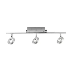Paul Neuhaus LED Badlampe SILEDA 3 Spots alufarbig
