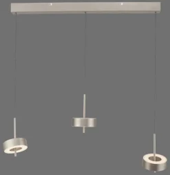 Paul Neuhaus LED Balkenpendel Q-ROTATE 3-flg Nickelfarbig