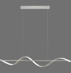 Paul Neuhaus LED Balkenpendel Q-SWING 1-flg silberfarbig
