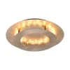 Paul Neuhaus LED Deckenlampe NEVIS 40 cm goldfarbig