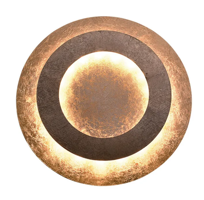 Paul Neuhaus LED Deckenlampe NEVIS 40 cm goldfarbig