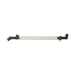 Paul Neuhaus LED Deckenlampe PURE-LINES 5-flg braun