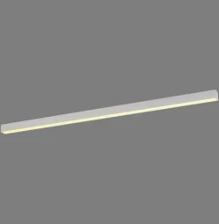 Paul Neuhaus LED Deckenlampe PURE-LINES Straight Kunststoff/Aluminium 110 x 3,8 x 3,9 cm Snow
