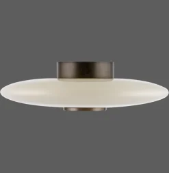 Paul Neuhaus LED Deckenlampe PURE VITRUM 45 cm braun