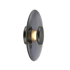 Paul Neuhaus LED Deckenlampe PURE VITRUM 22 cm grau