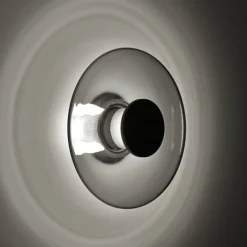 Paul Neuhaus LED Deckenlampe PURE VITRUM 22 cm grau