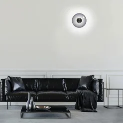 Paul Neuhaus LED Deckenlampe PURE VITRUM 22 cm grau
