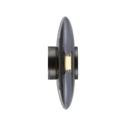 Paul Neuhaus LED Deckenlampe PURE VITRUM 22 cm grau