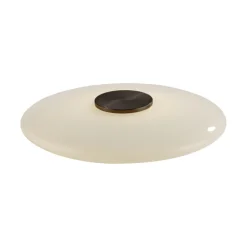 Paul Neuhaus LED Tischlampe PURE VITRUM 32 cm braun