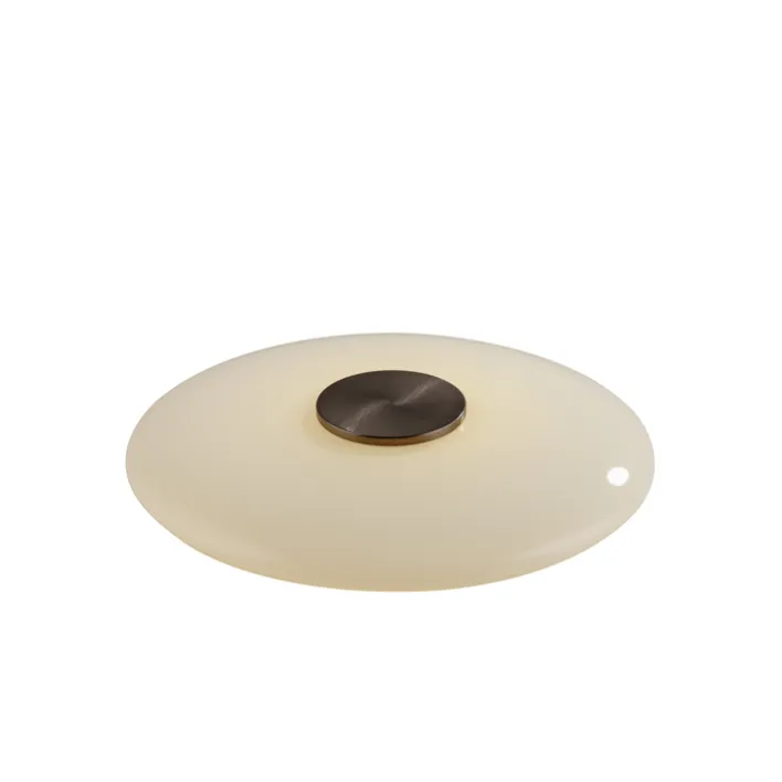 Paul Neuhaus LED Tischlampe PURE VITRUM 32 cm braun