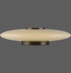 Paul Neuhaus LED Tischlampe PURE VITRUM 32 cm braun