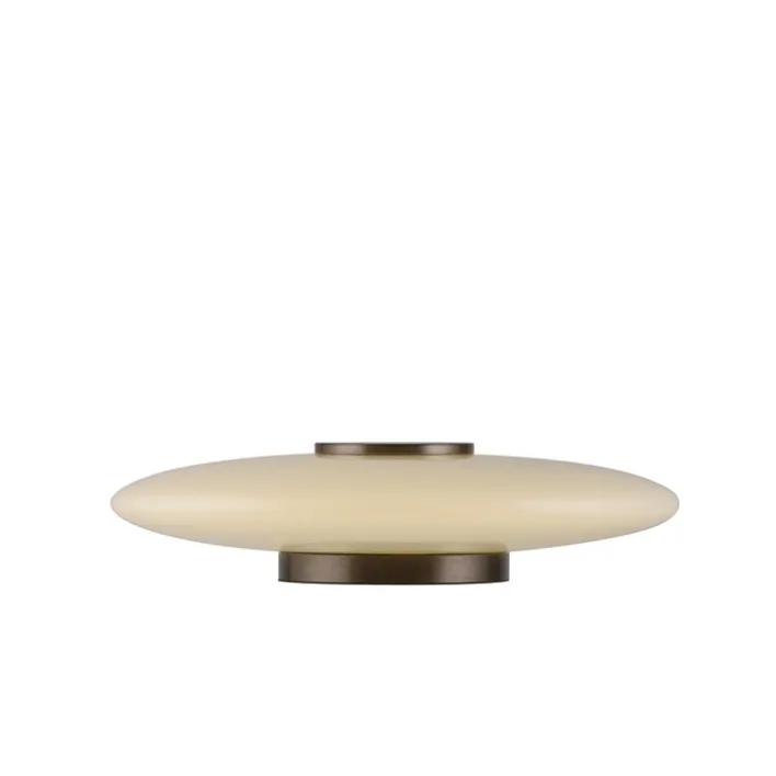 Paul Neuhaus LED Tischlampe PURE VITRUM 32 cm braun