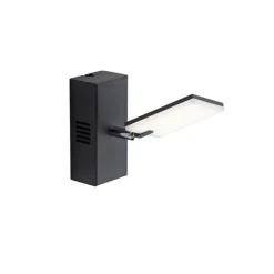 Paul Neuhaus LED Wandleuchte mit Spot PURE-MIRA schwarz
