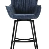 PHILL HILL Barstuhl JAMES blau/schwarz