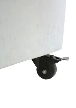 PHILL HILL Barwagen LEWIS 97 x 85 x 43 cm Mango massiv/weiß/schwarz