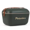 Polarbox Kühlbox 20 Liter Kunststoff dunkelgrün/goldfarbig