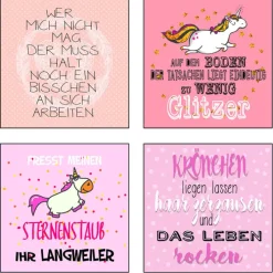 PRO ART Magnet HORSES 4er Set