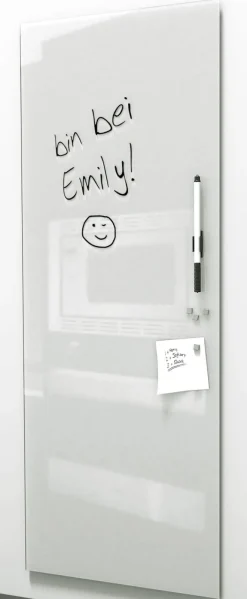 PRO ART Memoboard 80 x 30 cm Metall weiß