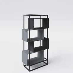 Regal MINECRAFT schwarz/ grau