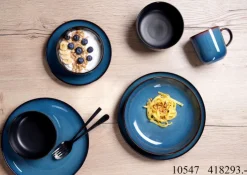 Ritzenhoff & Breker Tafelservice BALI 8-teilig blau Steinzeug