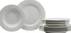 Ritzenhoff & Breker Tafelservice SOFIA 12-teilig Porzellan weiß