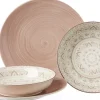 Ritzenhoff & Breker Tafelservice VALENCIA 4-teilig beige/ braun