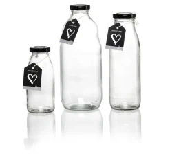 Ritzenhoff & Breker Vorratsflasche MARA 1000 ml rund Glas