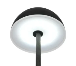 RL Akku LED Tischleuchte TEMBO, Kunststoff, Höhe 28,3 cm Schwarz