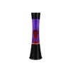 RL Lavalampe ETNA, Metall/Glas/Wachs, Höhe 39 cm, LED 21 W, 3.000 K, 260 lm, Schutzklasse 2, IP20, Schwarz/Rot/Lila