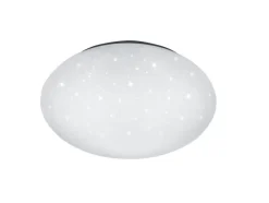 RL LED Deckenlampe LUKIDA mit Fernbedienung 38 cm Kunststoff weiß