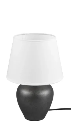 RL Retrofit Tischlampe ABBY 28 cm weiß
