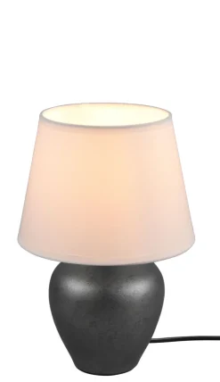 RL Retrofit Tischlampe ABBY 28 cm weiß