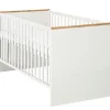 roba Kinderbett FINN 70 x 140 cm weiß/Buche massiv