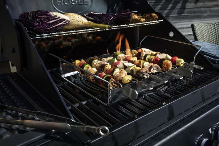 RÖSLE BBQ Station Gasgrill ALL FLAME PEER 3-flammig 50 mbar