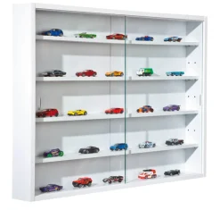 Sammlervitrine ADAM 80x60x9,5 cm Weiß