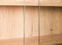 Sammlervitrine MATS 80x60x9,5 cm Artisan-Eiche Dekor