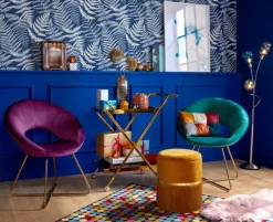 Schaffell UNIKAT ISLAND 60 x 85 cm altrosa