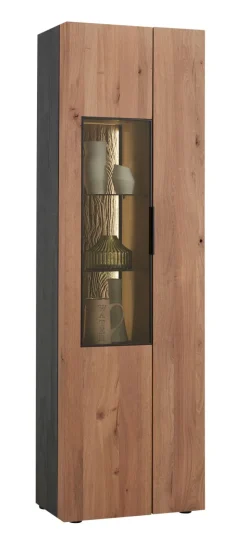 SCHÖNER WOHNEN-Kollektion Vitrine YORIS links 63x206 cm