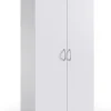 Schrank MULTIRAUMKONZEPT 80 x 185 cm weiß