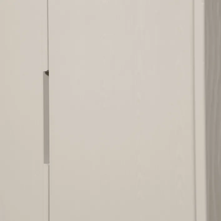 Schrank SILAS 85 x 149 cm Kiefer massiv im Farbton Staub