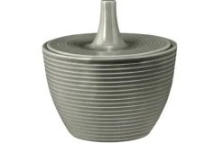 Seltmann Weiden Zuckerdose BEAT COLOR GLAZE perlgrau
