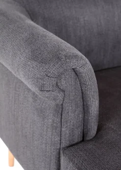 Sessel OLSEN Stoffbezug grau