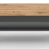 set one by Musterring Couchtisch YORK 65 anthrazit /Eiche Artisan