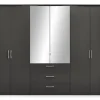 set one by Musterring Drehtürenschrank HENDERSON grau
