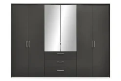 set one by Musterring Drehtürenschrank HENDERSON grau