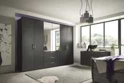 set one by Musterring Drehtürenschrank HENDERSON grau