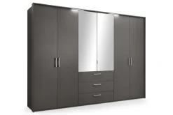 set one by Musterring Drehtürenschrank HENDERSON grau