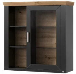set one by Musterring Hängeschrank YORK 21 anthrazit /Eiche Artisan