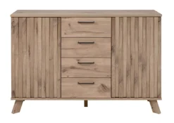 Sideboard WELLINGTON 126,5 x 85 cm Schwedeneiche