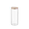 SIMAX Vorratsglas mit Holzdeckel 1500 ml Sicherheitsglas transparent